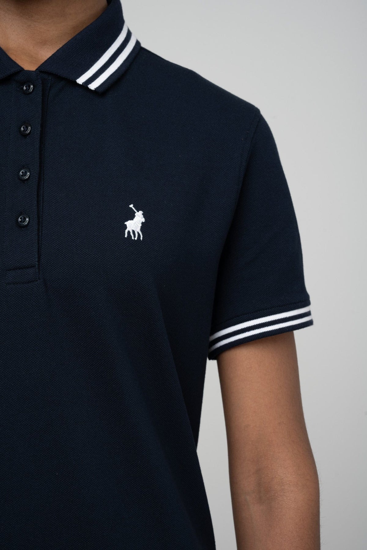 Polo Golf Dress Polo Women Leah Short Sleeve Golfer Dress Navy