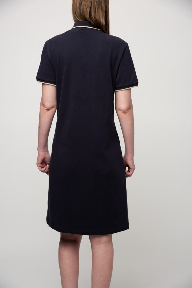 Polo Golf Dress Polo Women Leah Short Sleeve Golfer Dress Navy