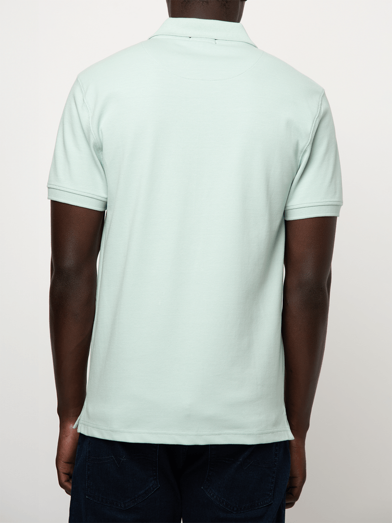 Polo Golf T Shirt Men's Polo Light Green Essential Pique Golfer