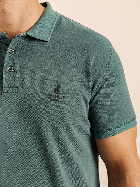 MHC World Polo Overdyed Golfer Turquoise (7685643534425)