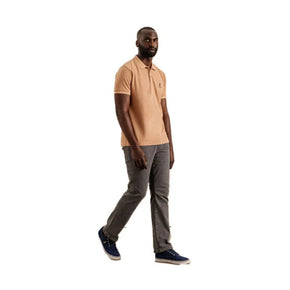 Polo Golf T Shirt Polo Pjc Overdyed Golfer Peach (7685674401881)