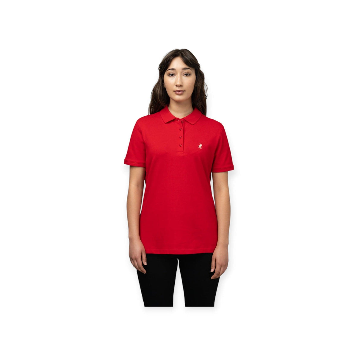 Polo Golf T Shirt Polo Women Margot Short Sleeve Golfer Red