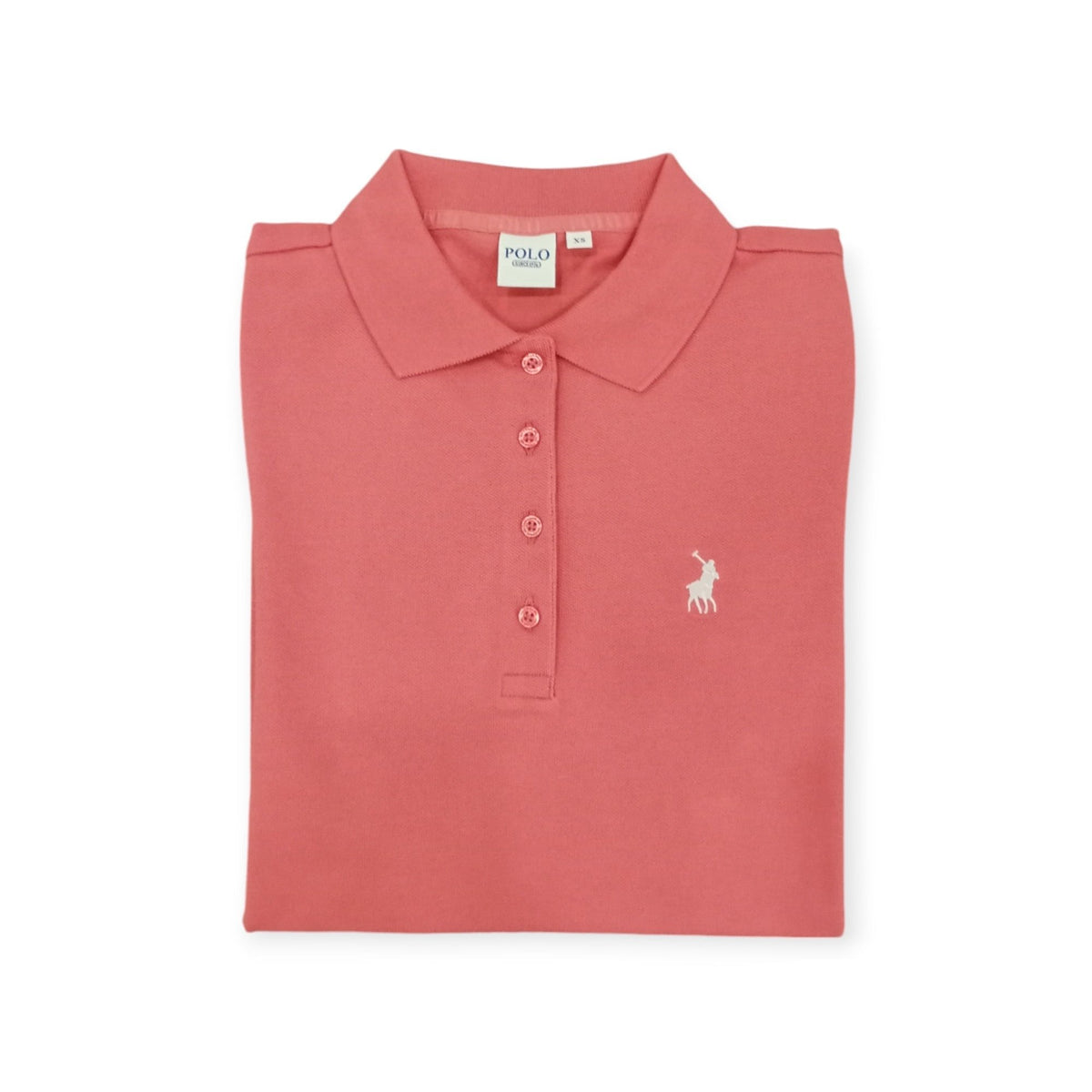 Polo Golf T Shirt Polo Women's Margot Short Sleeve Golfer Brick (7809114964057)