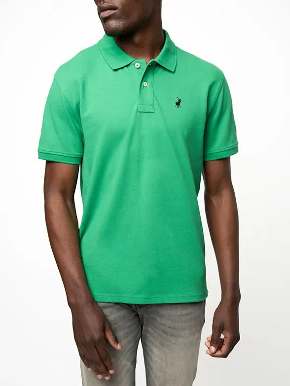 Polo Golf T Shirt S Polo Essential Short Sleeve Golfer Green