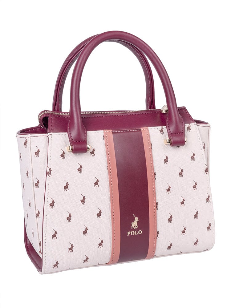 Polo Hand Bag Cream Polo Women's Shopper Crossbody Cream (7711360221273)