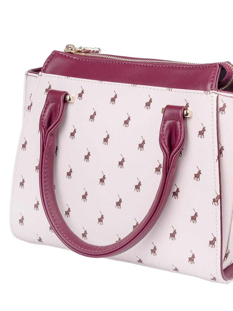 Polo Hand Bag Cream Polo Women's Shopper Crossbody Cream (7711360221273)