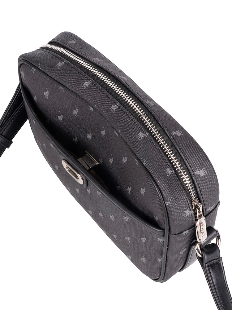 Polo Handbag Polo Iconic Camera Bag With Turn Lock Black POS432235