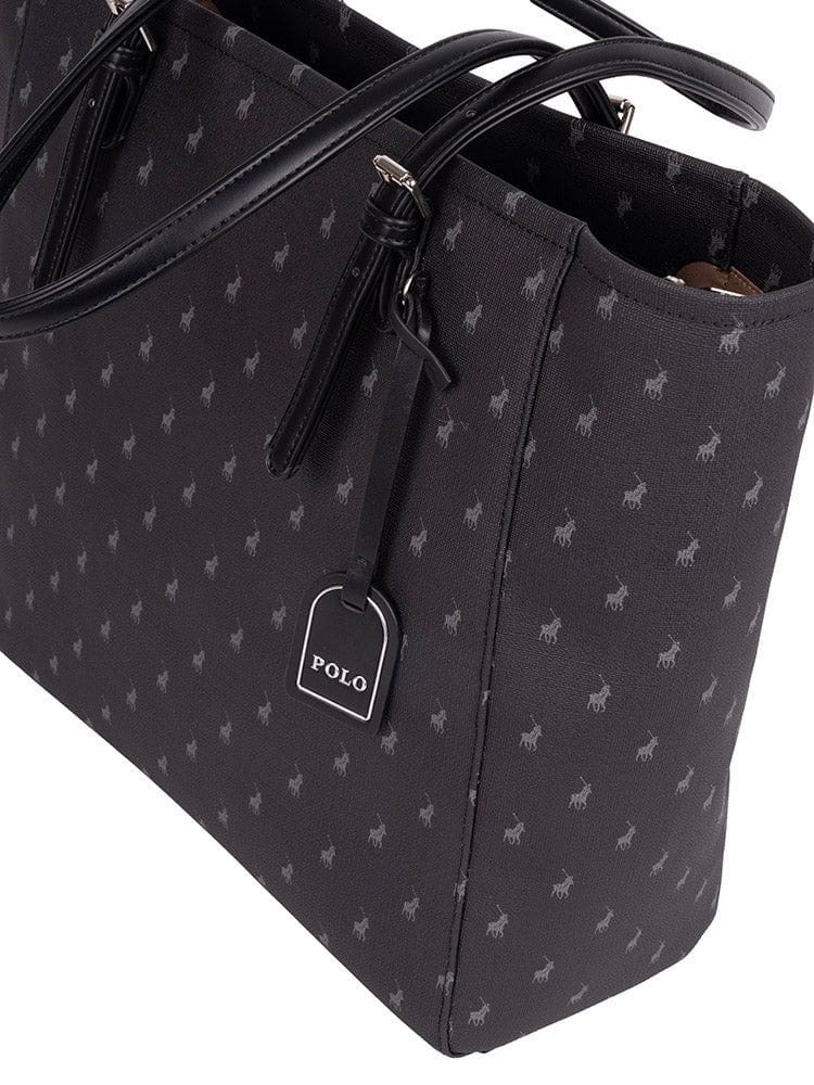 Polo Handbag Polo Iconic Medium Tote Black POS432115