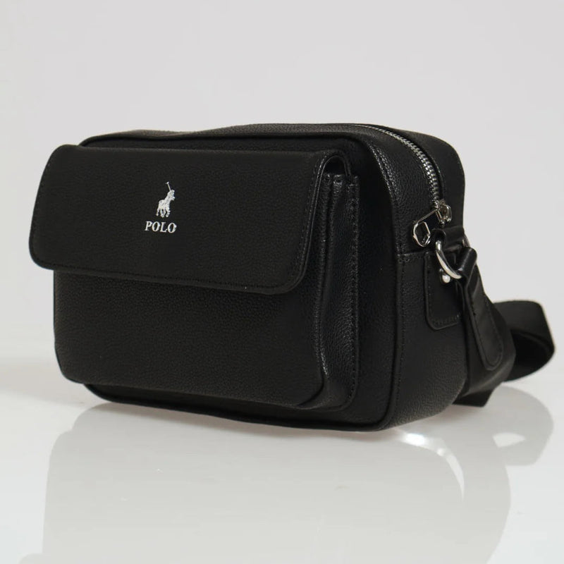 Polo Handbag Polo Lyon Camera Bag With Flap Black POS431265