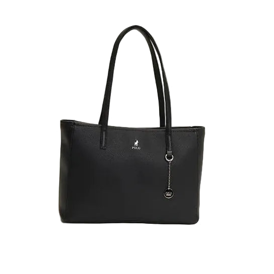 Polo Handbag Polo Lyon Medium Market Tote Black POS431125