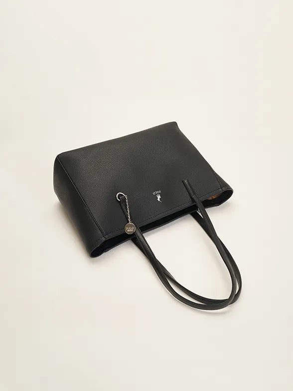 Polo Handbag Polo Lyon Medium Market Tote Black POS431125