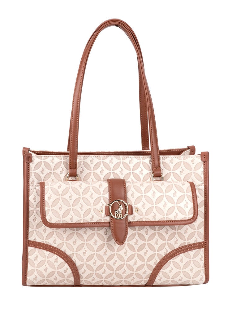 Polo Handbag Polo Tote Beige POS506101