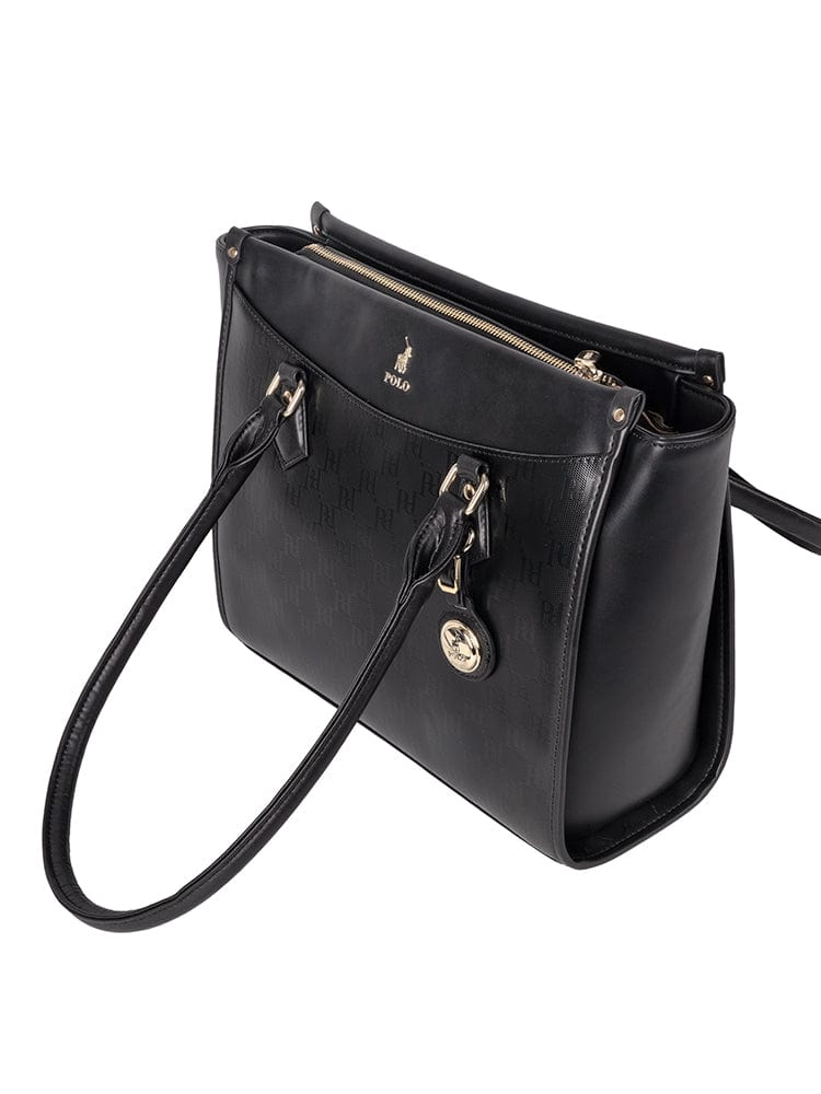 Polo Handbags Polo Savoy Tote Black POS500105