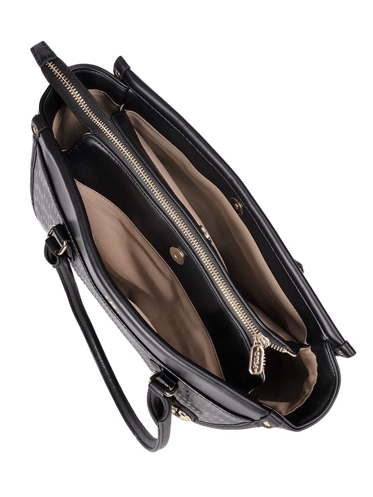 Polo Handbags Polo Savoy Tote Black POS500105
