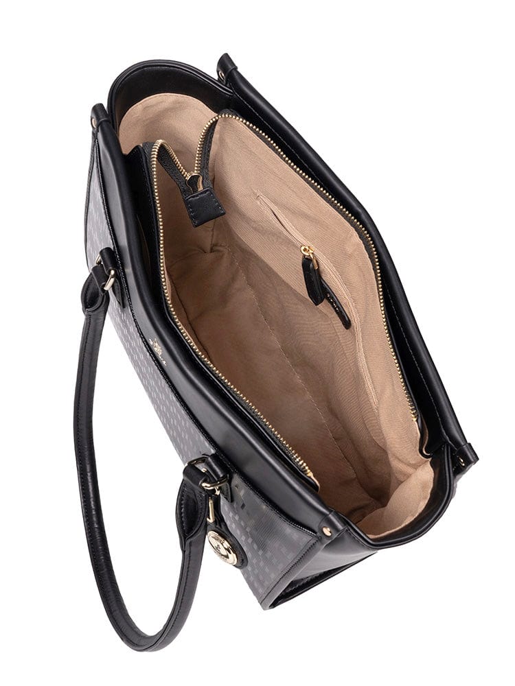 Polo Handbags Polo Savoy Tote Black POS500105