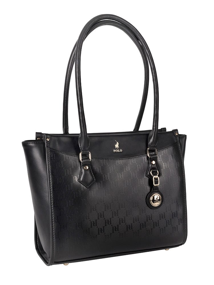 Polo Handbags Polo Savoy Tote Black POS500105