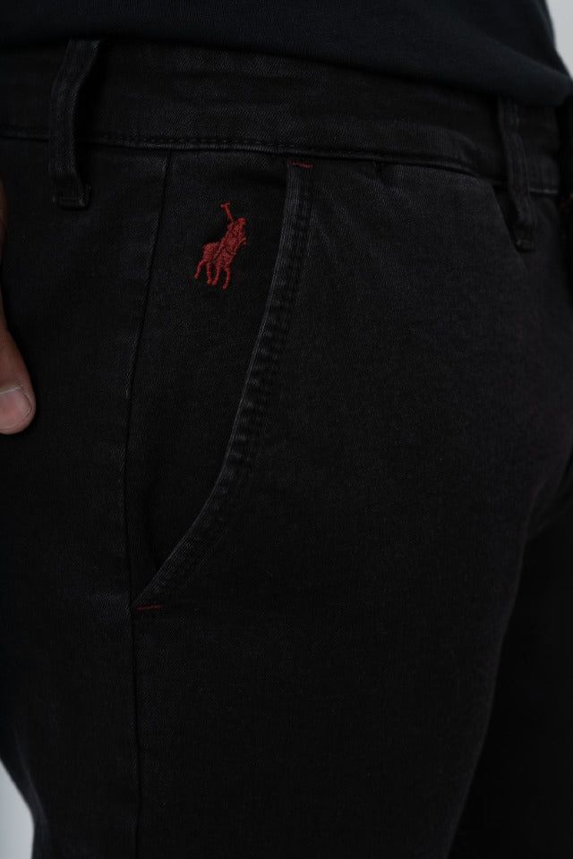 Polo Jeans Polo Men" Quarter Slant Jeans Black