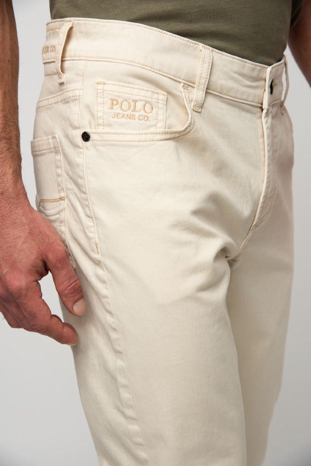 Polo Jeans Polo Men's Pjc Overdyed Pant Stone