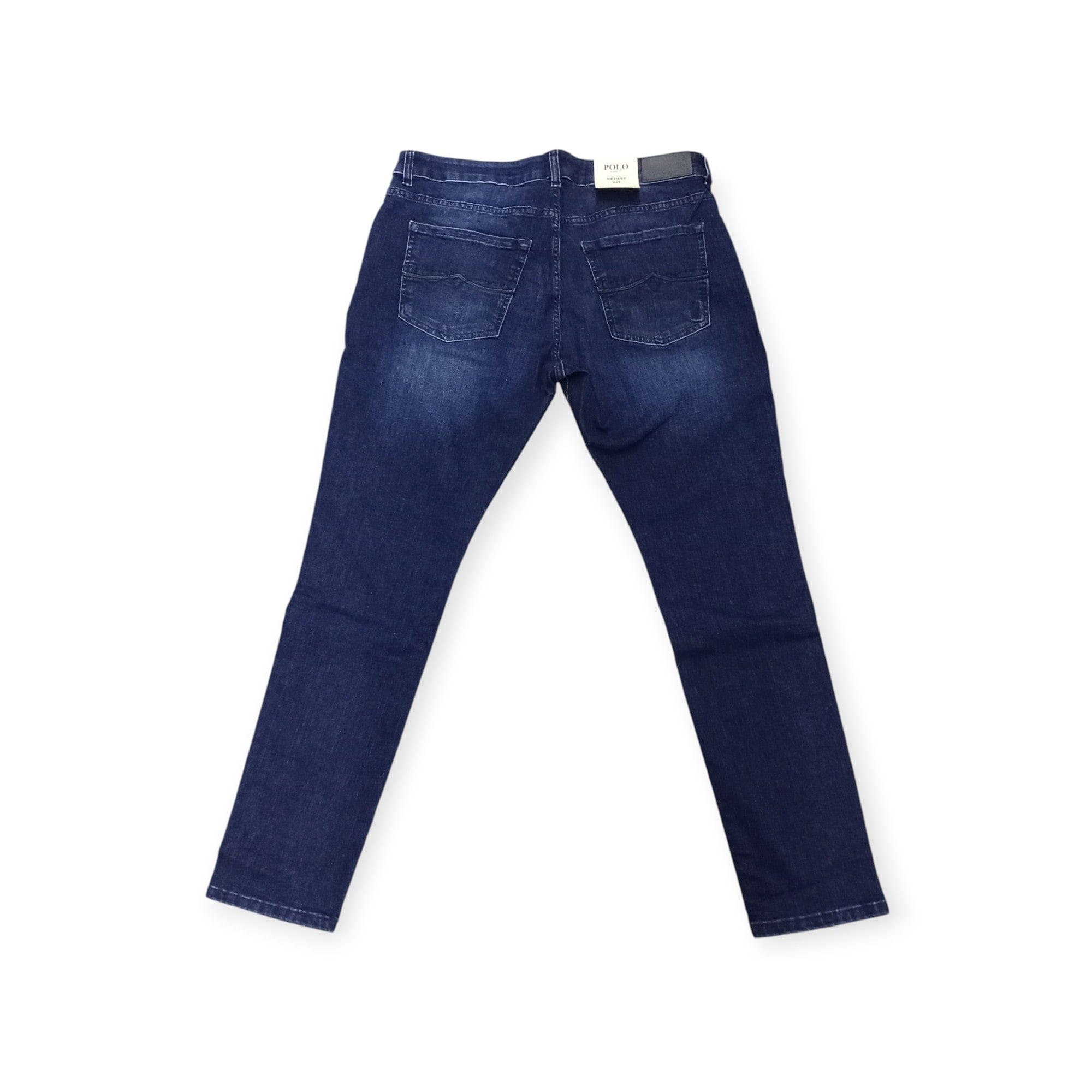 Polo Jeans Polo Men's Pjc Rip Repair Skinny Leg Dark Wash (7796956528729)