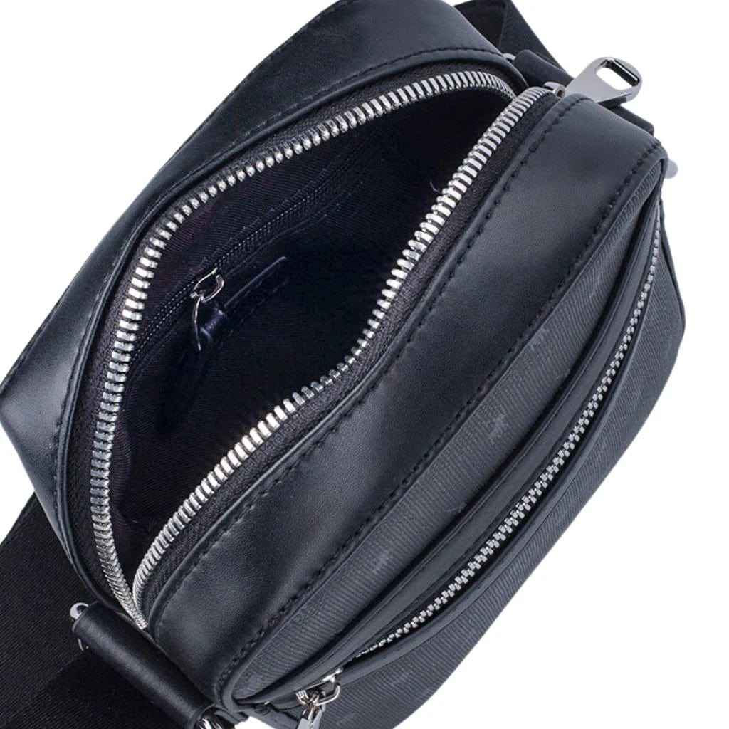 Polo Ladies Handbags Polo Compact Crossbody Black Po447275 (7775290818649)
