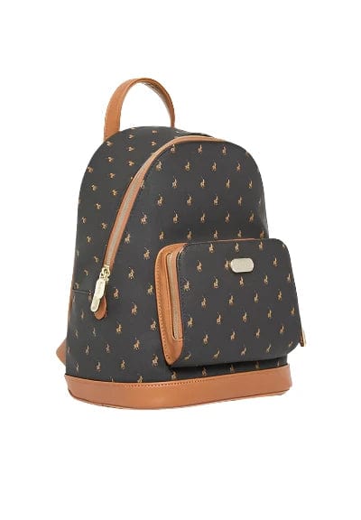 Polo Ladies Handbags Polo New Iconic Backpack Black (7775303139417)