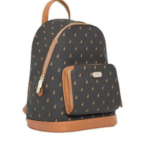 Polo Ladies Handbags Polo New Iconic Backpack Black (7775303139417)