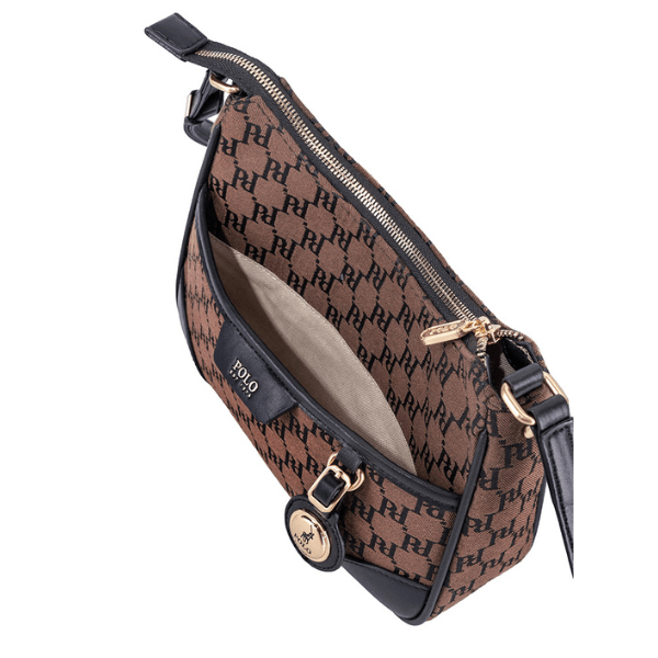 Polo Ladies Handbags Polo Premier Crossbody Brown