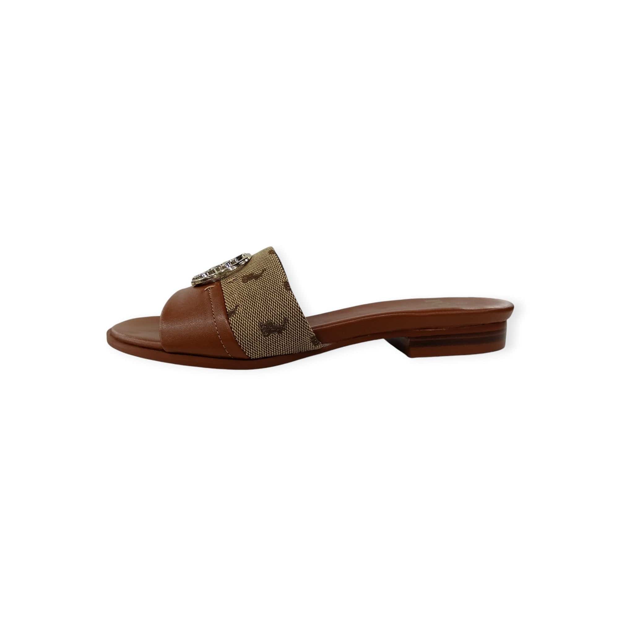 Polo Ladies Sandals Polo Women's Jacquard Mule Stone (7809627160665)