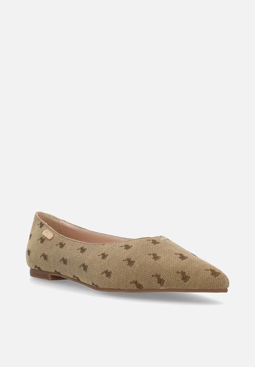 Polo LADIES SHOES Polo Pointed Pump - Stone