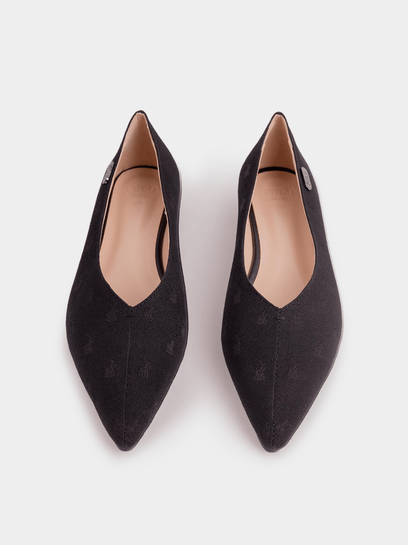 Polo Ladies Shoes Polo Women's Pointed Pump Black