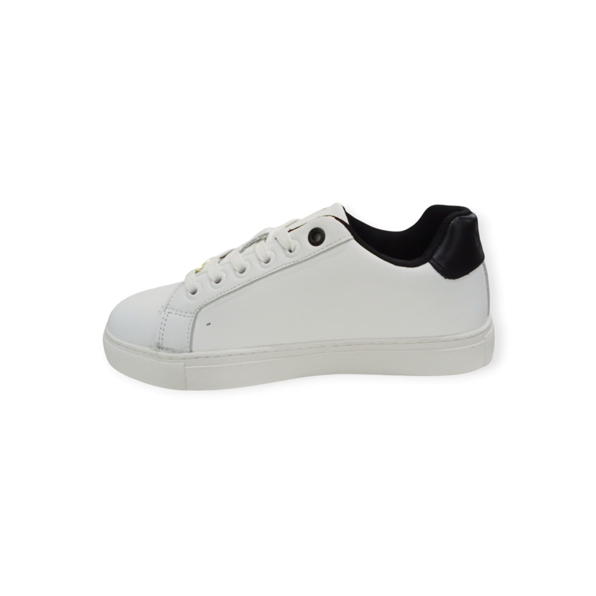 Polo Ladies Sneakers Polo Women's Crest Sneaker White/Black (7825300783193)