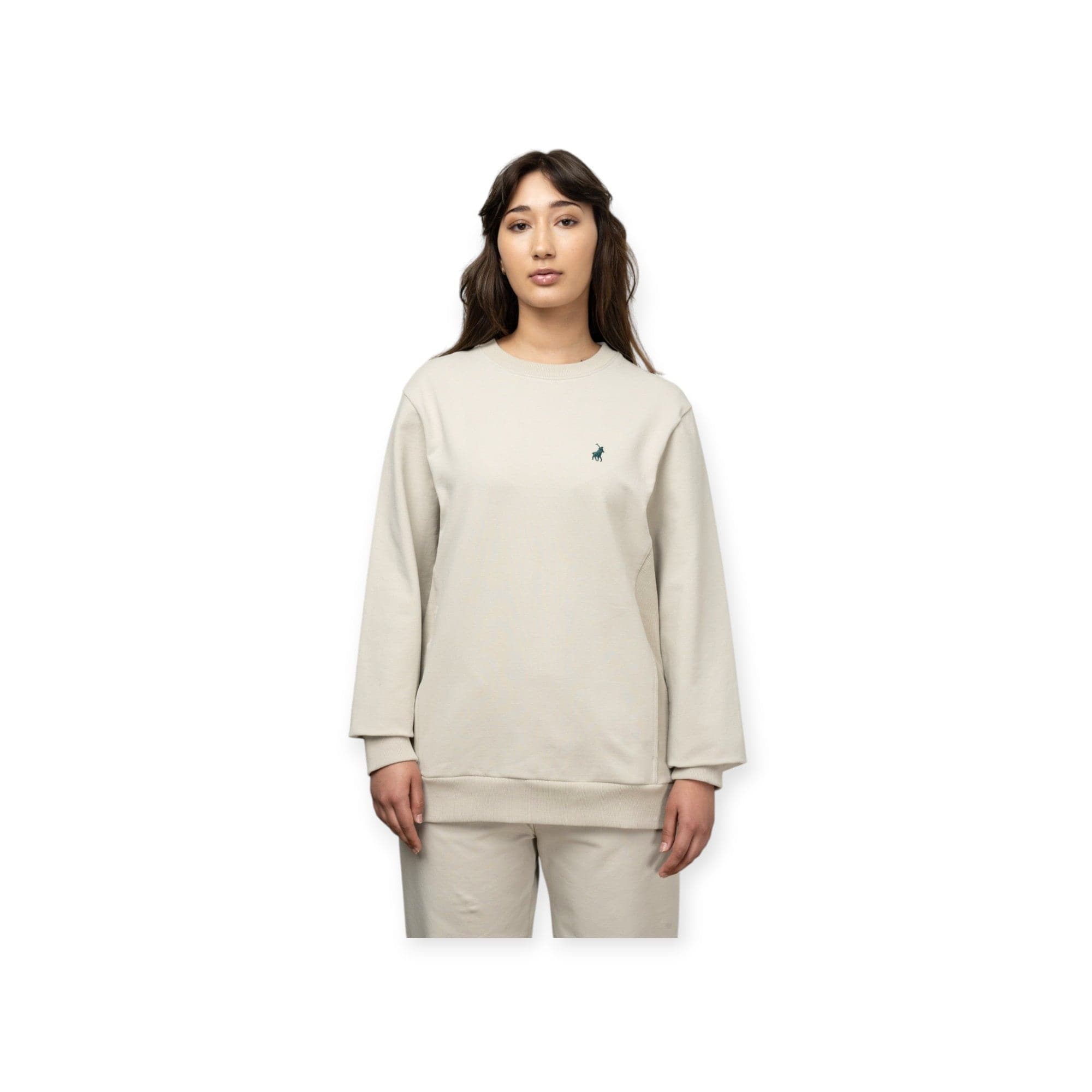 Polo Ladies Sweater Polo Women Hannah Track Top Putty