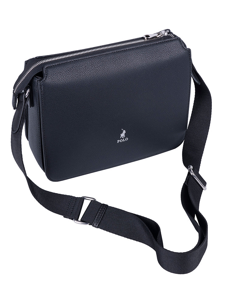 Polo Lyon Crossbody Bag-Black POS4312255
