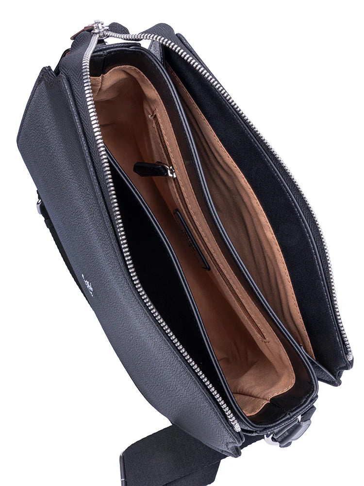 Polo Lyon Crossbody Bag-Black POS4312255