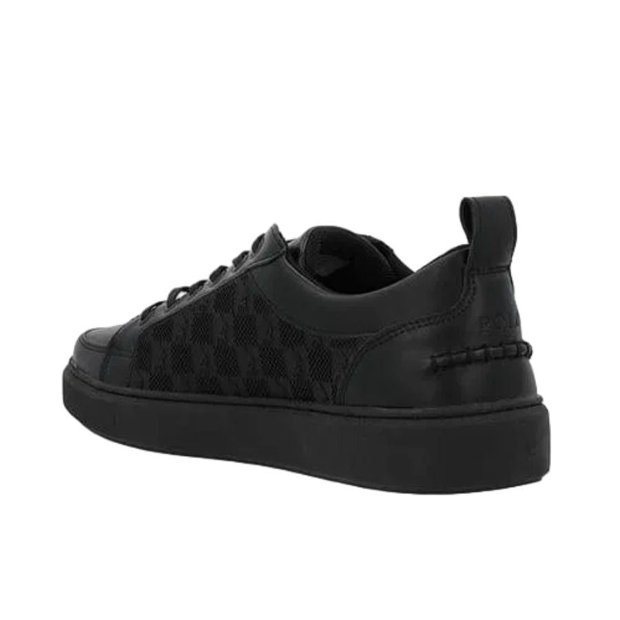 Polo Mens Sneakers Polo Block Monogram Sneaker Black