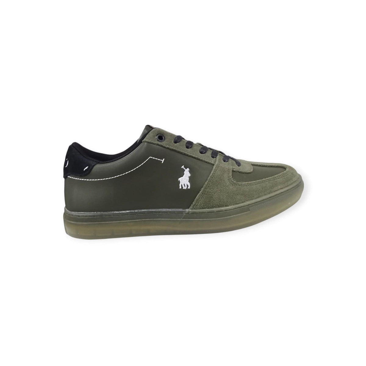 Polo Mens Sneakers Polo Men's Gumsole Sneaker Olive