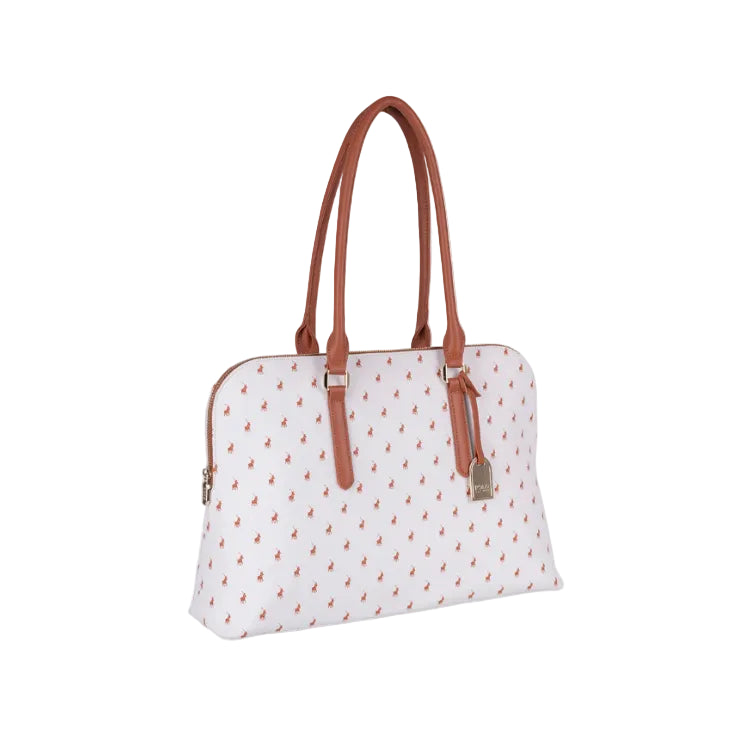 Polo Iconic Laptop Bag-White POS432801