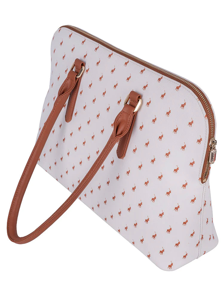 Polo Iconic Laptop Bag-White POS432801