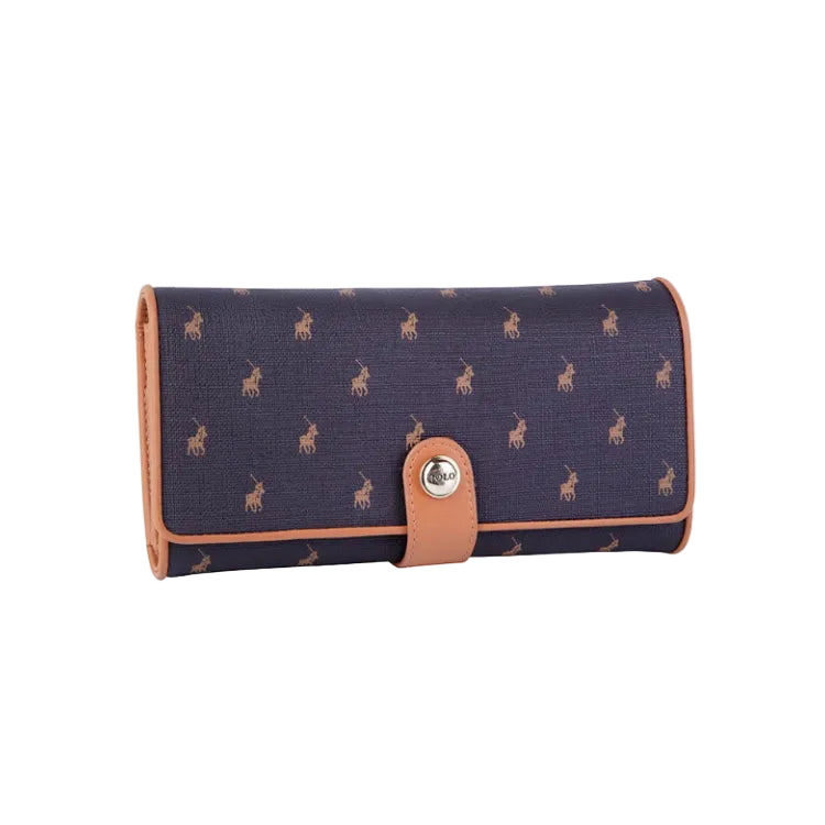 Polo New Iconic Trifold Purse-Brown POS432402.