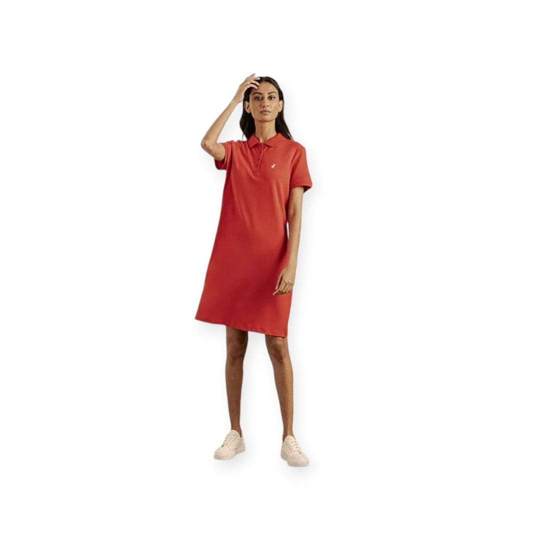Polo Polo Women Leah  Golfer Dress Red (7400569634905)