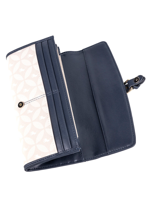 Polo Porter Clutch Purse Sling Navy POS504356
