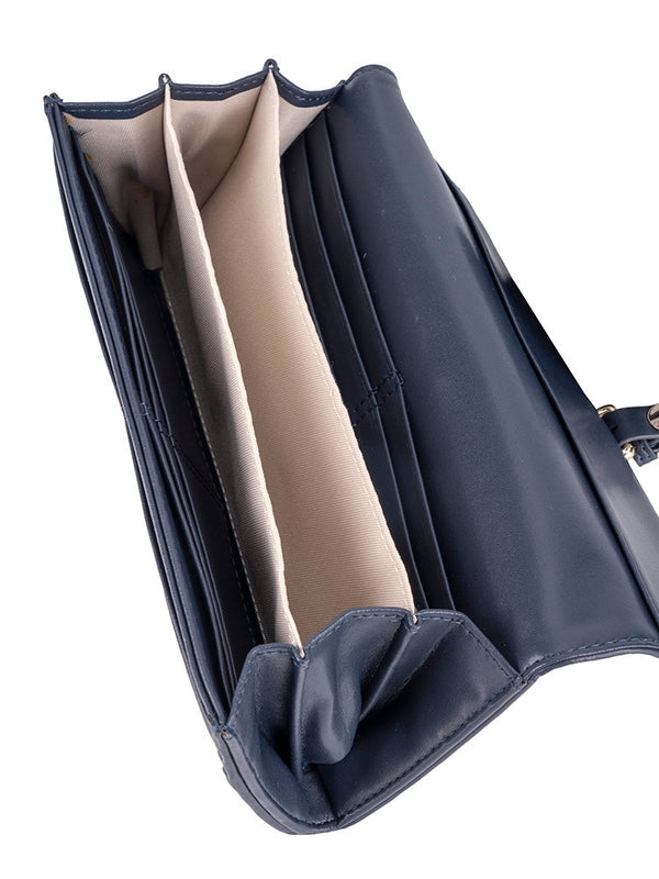 Polo Porter Clutch Purse Sling Navy POS504356