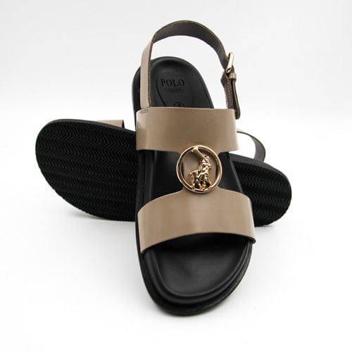 Polo Sandals 3 Polo Moulded Trim Ladies Flat Sandal