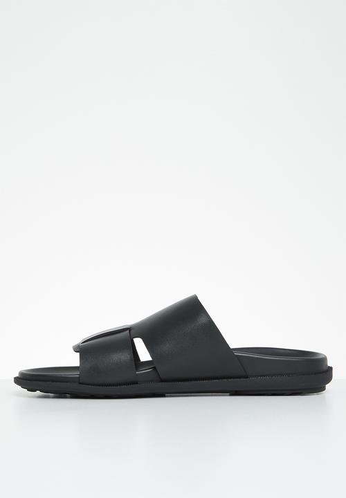 Polo Sandals Polo Double Strap Sandals Black (7682183135321)