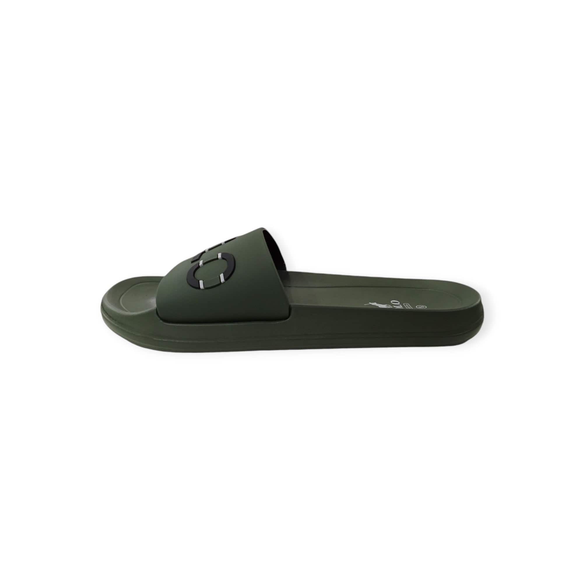 Polo Sandals Polo Men's Pool Slide Olive (7810859171929)