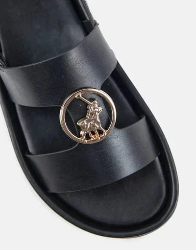 Polo Sandals Polo Moulded Unit Trim Sandal Black