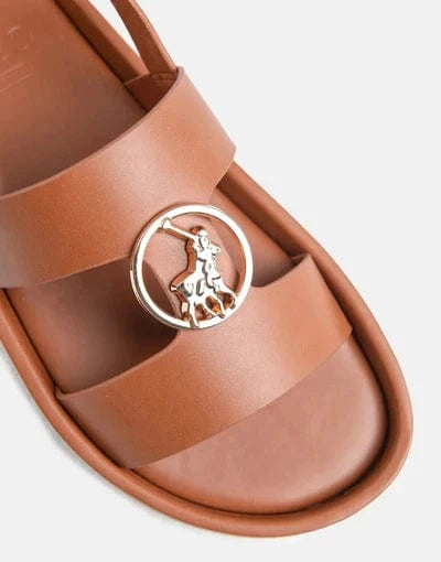 POLO Sandals Polo Moulded Unit Trim Sandal Tan