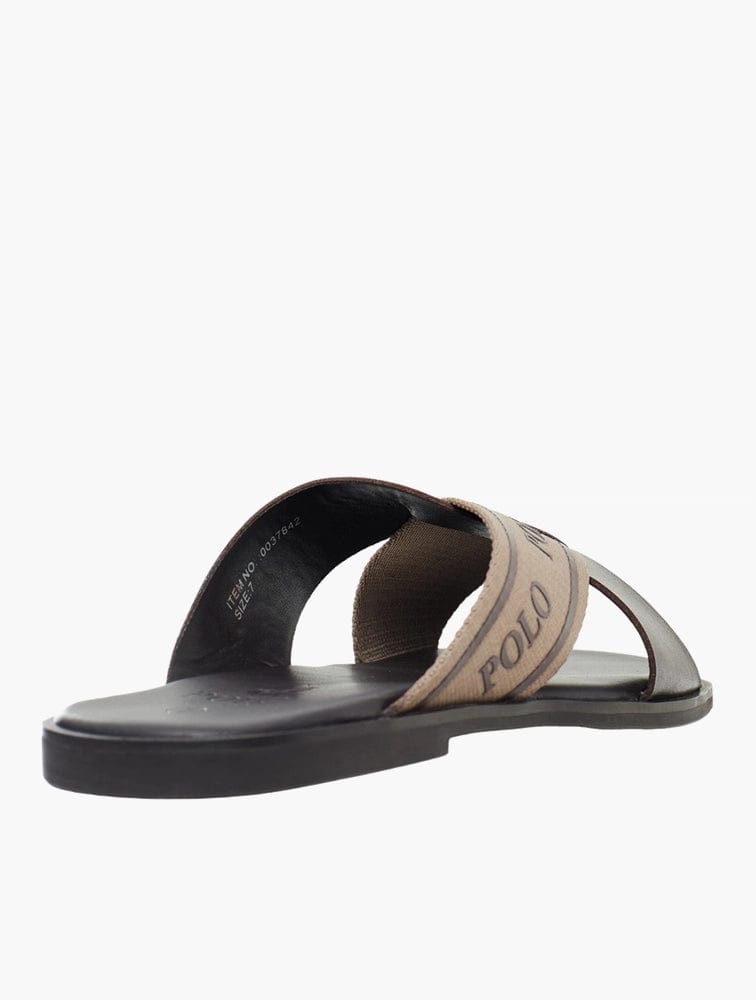 Polo Sandals Polo Petersham Leather Sandals Brown (7682181824601)