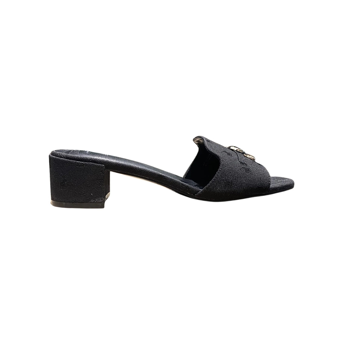Polo Sandals Polo Womens Block Mule Shoes In Black