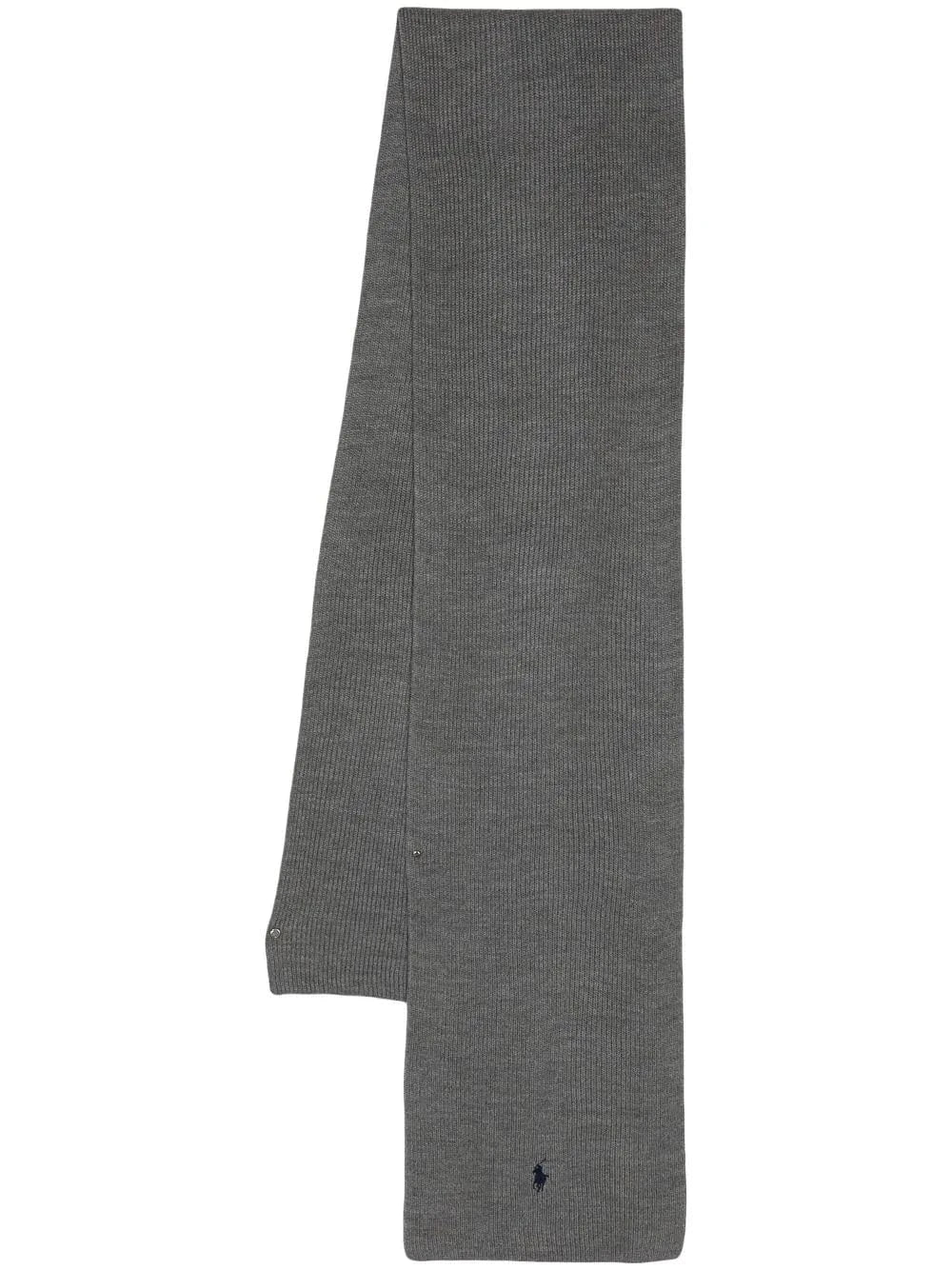 Polo Scarf Polo Embroidered Scarf Grey